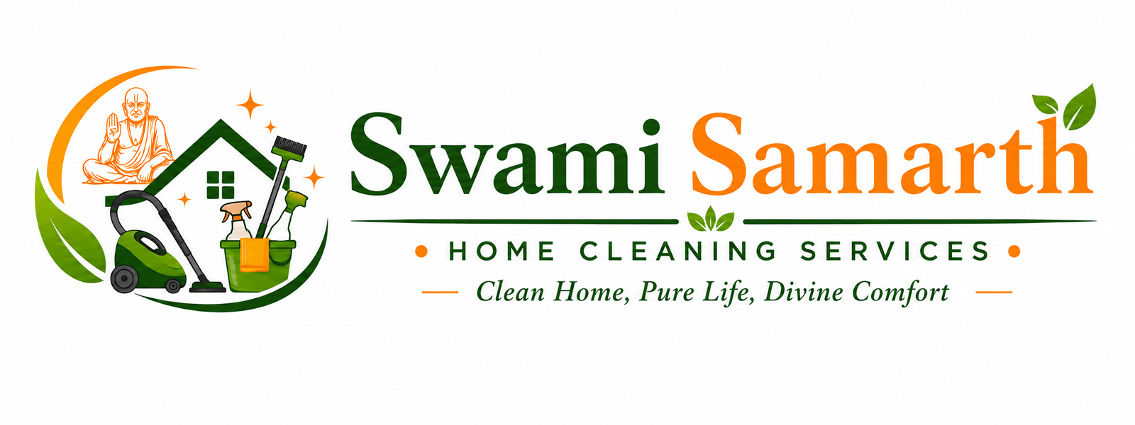 Swami Samarth Home Cleaning Services Logo